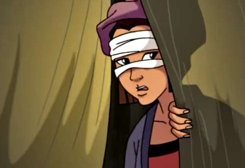 中华小子:还记得黑狐王吗?一直戴着面具,原来她长这