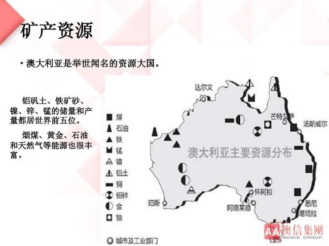矿产资源   澳大利亚是举世闻名的资源大国.