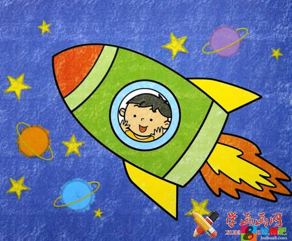 科幻画宇宙飞船图片大全