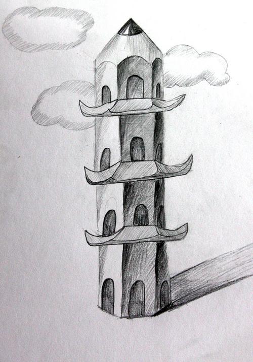创意素描:铅笔