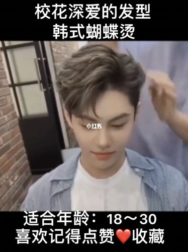 超火男士蝴蝶烫_发型_男士烫发_美发_新迎新城自由行热门攻略_三七分