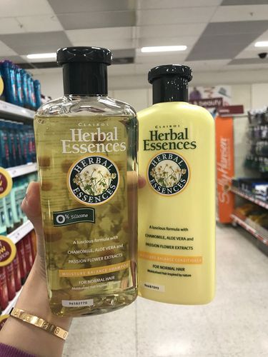 特惠英国正品套装:伊卡璐洋甘菊香氛洗发水修护柔亮400ml 无硅油_7折