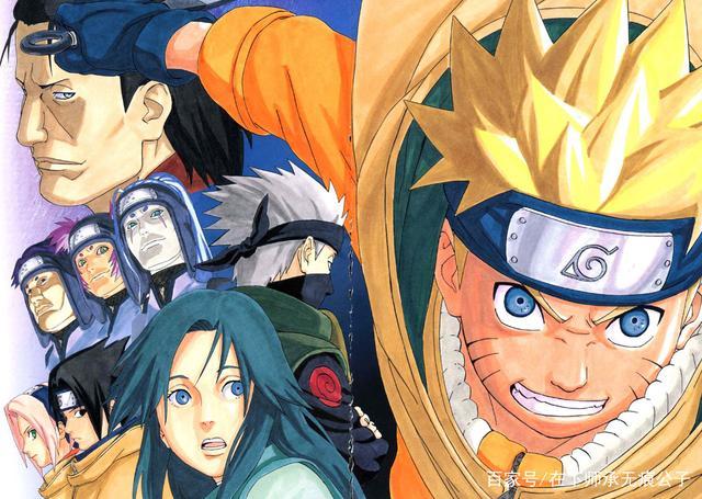 《火影忍者》原画集:色彩斑斓的忍者世界,岸本齐史作品