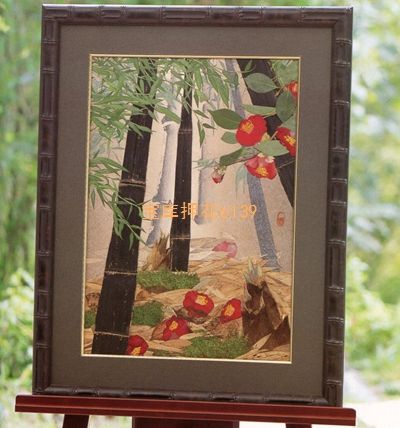 押花风景画制作