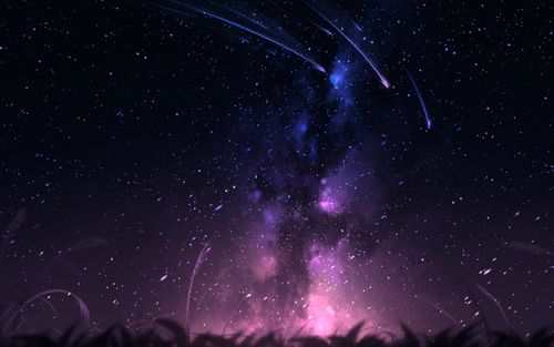 璀璨星河唯美高清壁纸_绚丽绝美星空