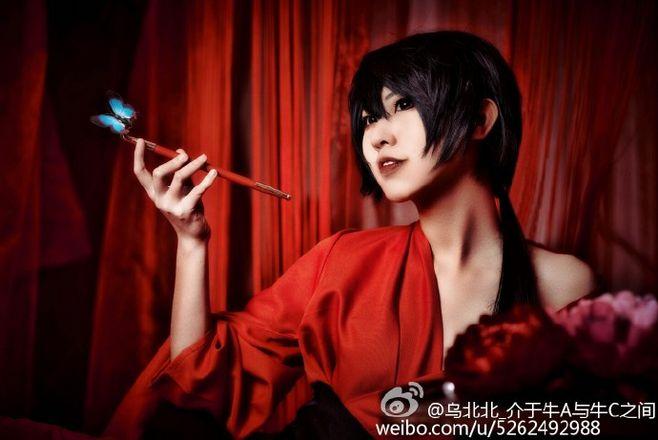 cos正片##艳汉##吉原诗郎#吉原诗郎:我 摄影:王悦@爱玩灯的王悦 后期