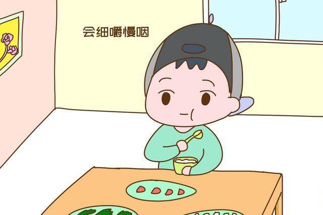 ④细嚼慢咽:不要一边吃一边追逐打闹最好细嚼慢咽(乘车时不要吃东西