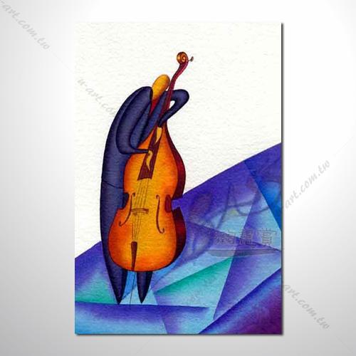 音乐元素26 乐器 美妙音符 抽象 优雅 油画 装饰品 山水画 艺术品