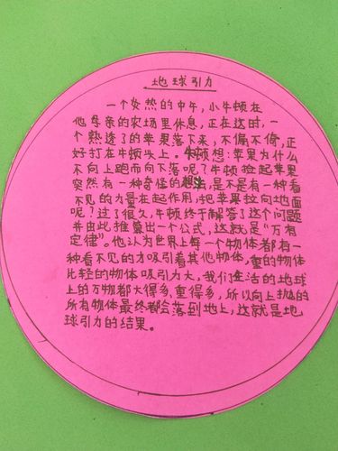 科技名言卡片作品