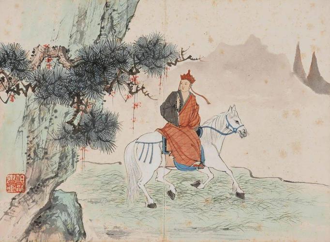 花鸟名家画《西游记图册》,罕见