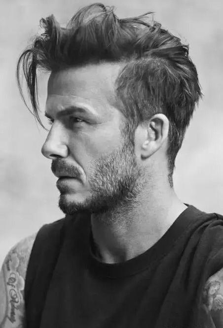 贝克汉姆大背头发型有烫过吗?