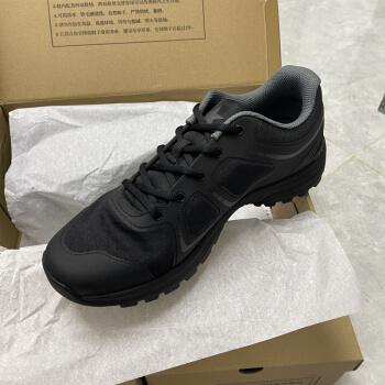 跑步鞋低帮鞋透气作训男鞋19式体能鞋网面黑色38码改良版解放鞋时尚款