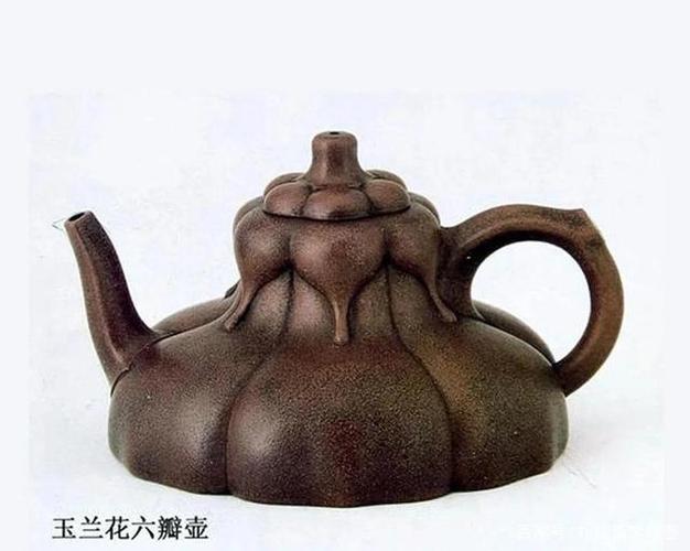 紫砂壶型科普:玉兰花六瓣壶 明 时大彬