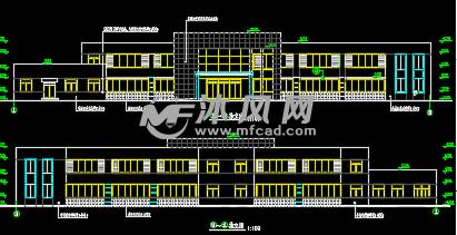 某二层钢结构办公楼建筑详细施工图