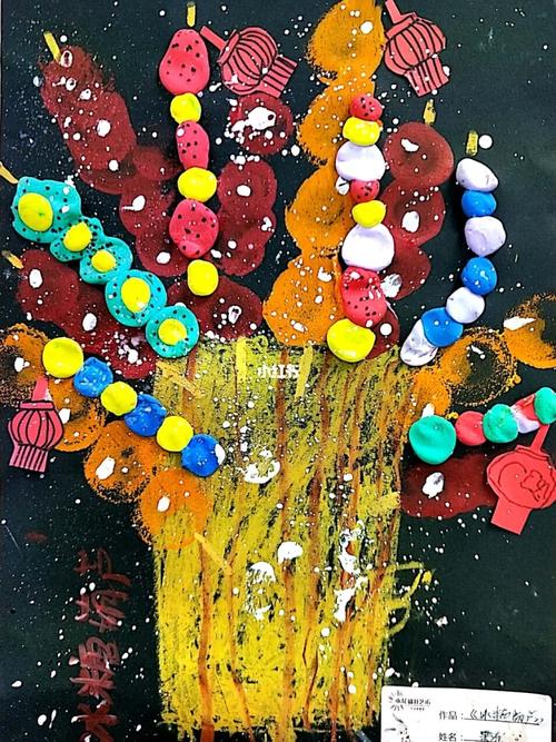 冰糖葫芦_美术_少儿创意美术_文化_绘画