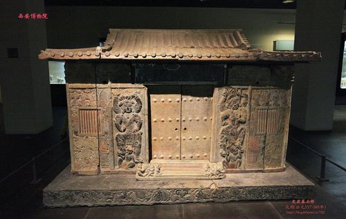 西安博物院 北周 史君墓石椁