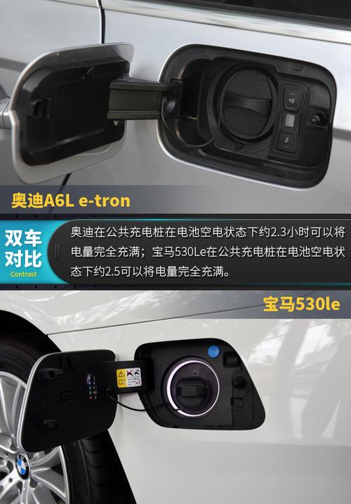 奥迪a6l e-tron公共充电桩在电池空电状态下约2.