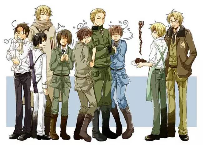 黑塔利亚之史上最萌"国"歌