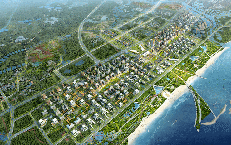 从海口江东新区cbd 看总部经济写字楼的财富契机