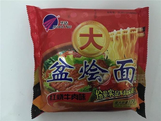 华清  盆烩面  方便面  红烧牛肉味170g