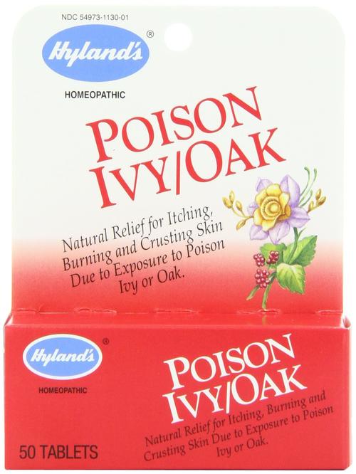 hyland"s poison ivy/oak, 50 tablets (pack of 4)