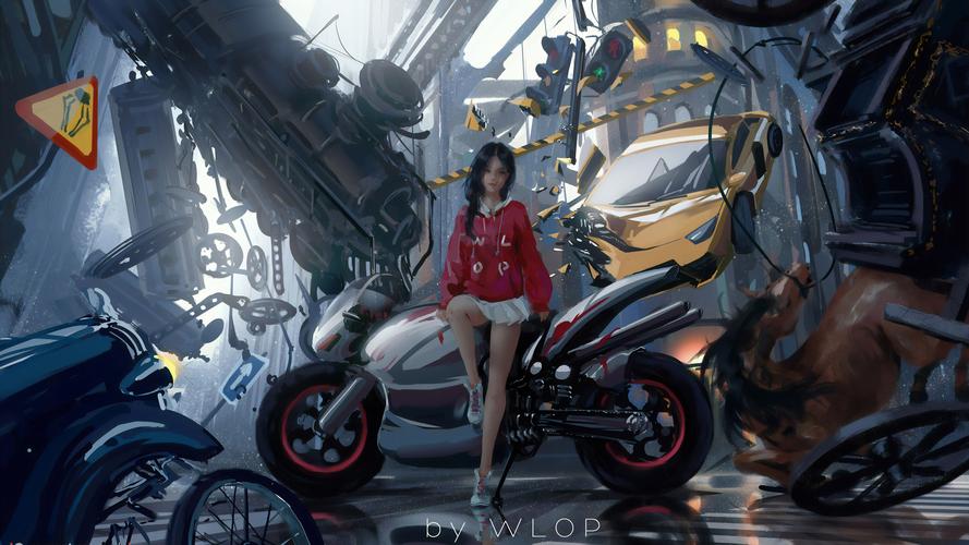 欧美风动漫美少女