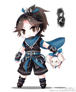 剑网3唐门正太校服展览漫画赏