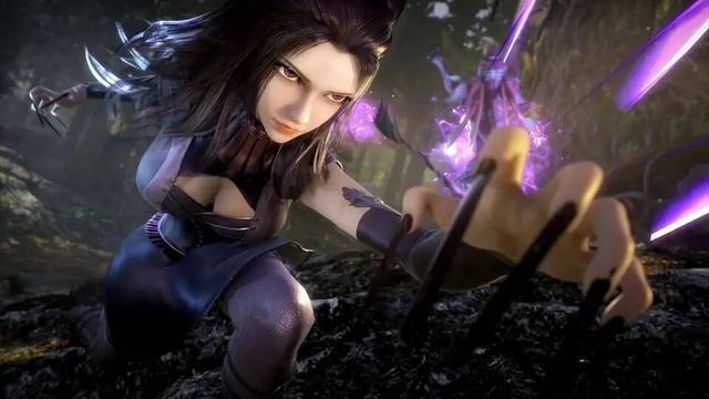 「朱竹清图集」3d镜头下的高冷小姐姐,玄幻世界的国漫新女神