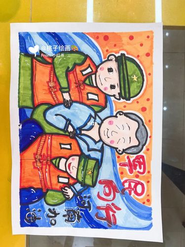 抗洪救灾,为郑州加油94_郑州_创意美术_绘画_文化