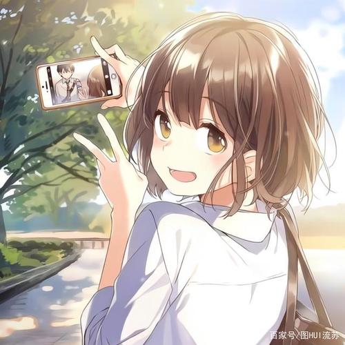 二次元女生头像 温柔可爱的小女生