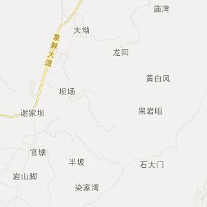 铜仁市江口县地图