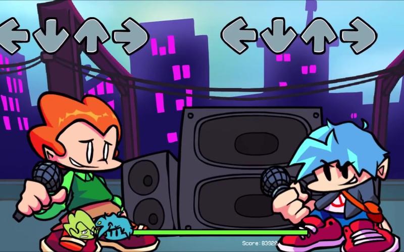 fnffridaynightbefore以前的pico和bf