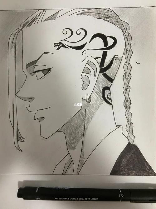 不是小坚,是draken!_临摹_龙宫寺坚_兴趣爱好_绘画