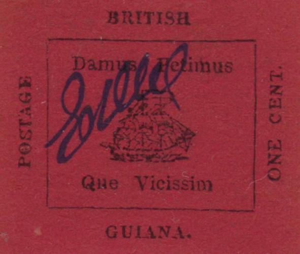 forged stamps of british guiana