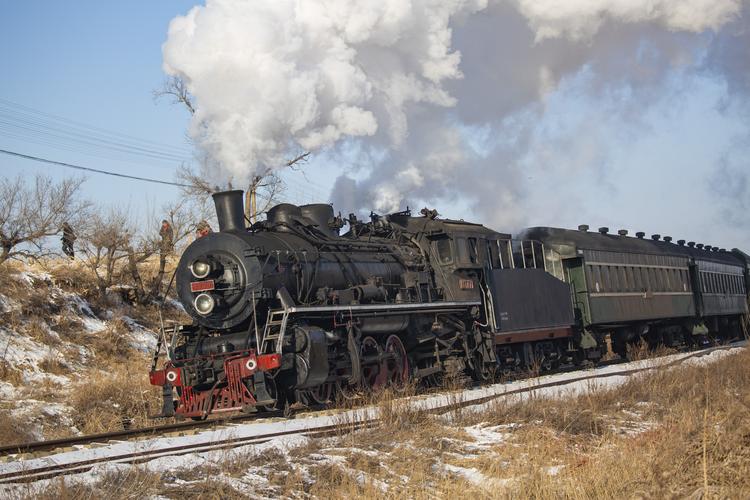 赏拍蒸汽机车