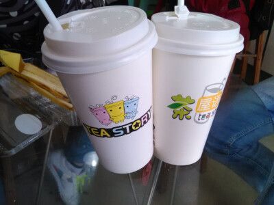 奶茶奶茶,冬天来一杯温热的奶茶,莫大的幸福!
