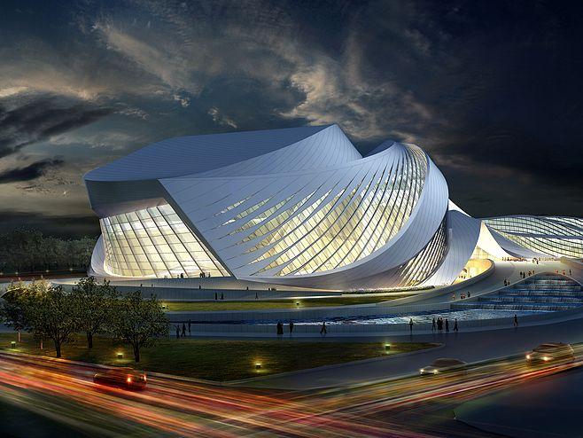 new century city art centre成都当代艺术中心 扎哈