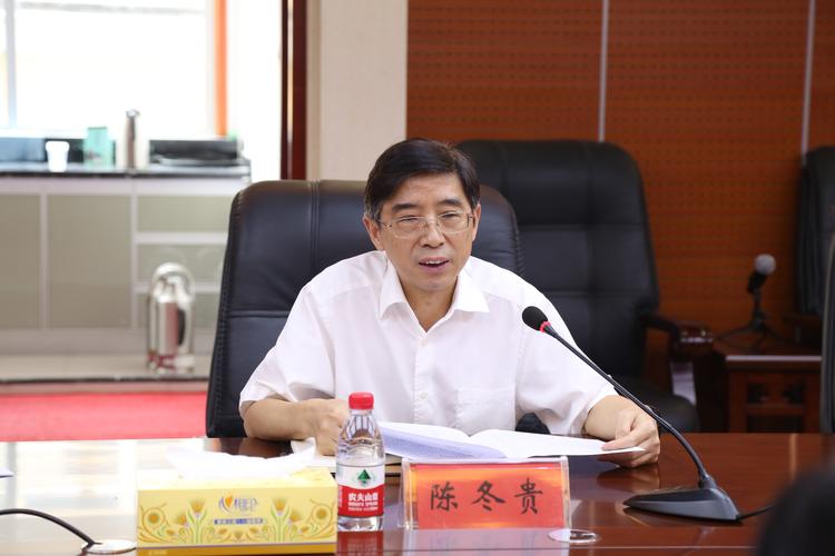 陈冬贵局长与湘潭市常务副市长杨广会商粮食和物资储备工作