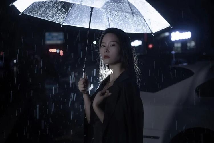 有喜欢这种感觉的吗?雨夜_写真_夜景_疫情_摄影_写真