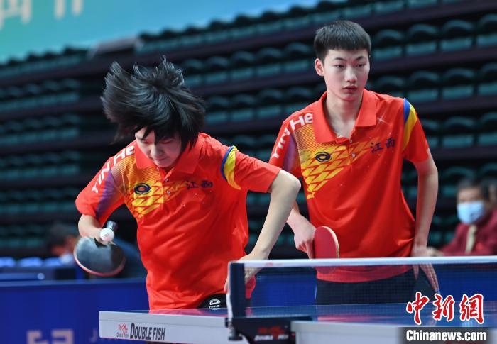 第十四届全运会乒乓球项目资格赛正赛在成都市全国重点乒乓球运动学校