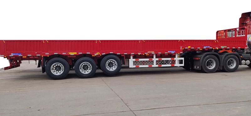 锣响半挂车 新国标半挂车 轻型半挂车 13米高低板仓栅式半挂车