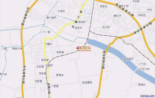 中心地带处南运河及其故道两岸,东邻杨成庄乡,西连独流镇,南接静海镇
