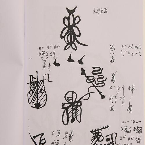 道教符咒 龙虎山天师府正一符箓教学书
