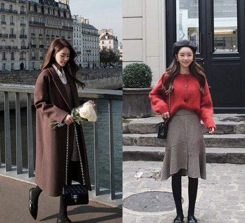 韩国女生冬天时尚穿搭!基础搭配也能穿出气质小姐姐范
