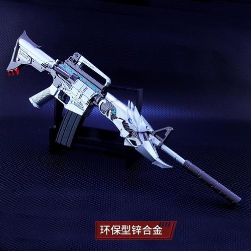 m4a1雷神cf穿越火线老兵m4a1雷神可拉栓合金炝模ak47火麒麟英雄级摆件