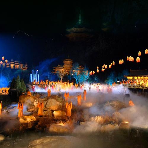 河南旅游 郑州登封嵩山少林寺 禅宗少林音乐大典不限