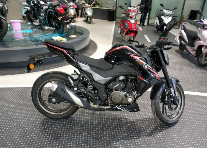 售价22800元,abs系统,298cc排量,豪爵dr300高配版真的来了!