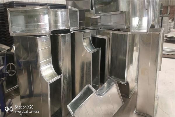 重庆大足区镀锌铁皮螺旋风管-九度金属-风管加工厂