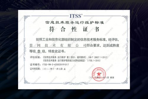 itss符合性证书