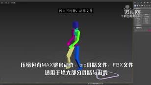 创意马保国动作文件闪电五连鞭特效动画视频素材